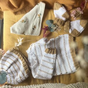 cadeau de naissance original fait main box bébé