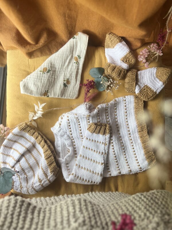 cadeau de naissance original fait main box bébé